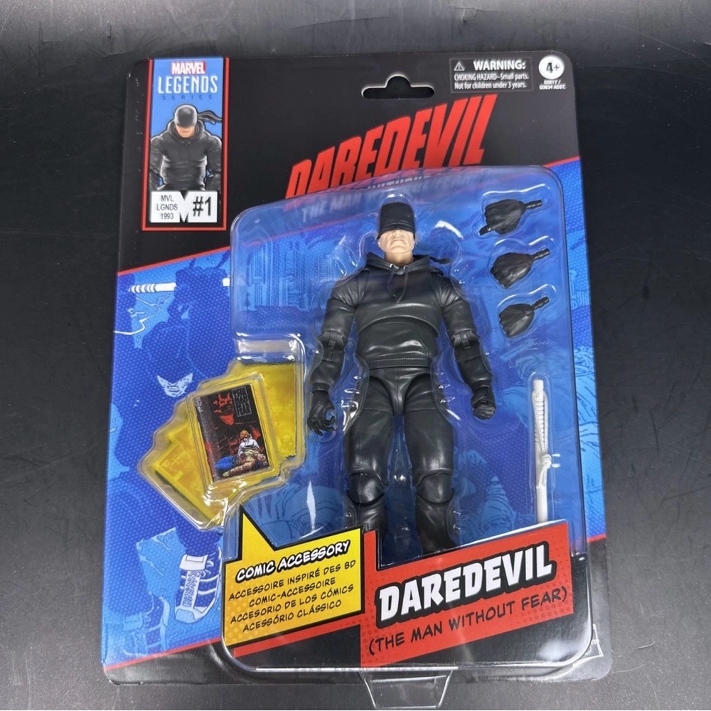 NIB Marvel Legends Comic 6'' DAREDEVIL (Man Without Fear) #1 Figure